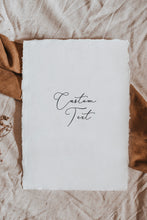 Load image into Gallery viewer, Custom Handmade Print