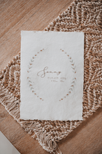 Load image into Gallery viewer, Personalised Birth Details Print - Vine
