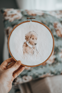 Personalised Pet Portrait - Framed